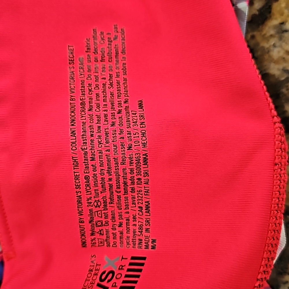 VICTORIAS SECRET VSX SPORT KNOCKOUT TIGHT LEGGING PANT SIZE MEDIUM - Picture 6 of 6